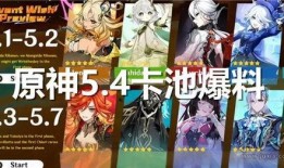 原神新版本角色爆料最新,神秘新角色惊艳亮相，实力与颜值并存！